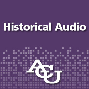 ACU Historical Audio